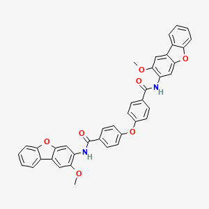 4,4'-oxybis[N-(2-methoxydibenzo[b,d]furan-3-yl)benzamide]