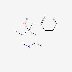 4-Benzyl-1,2,5-trimethylpiperidin-4-ol