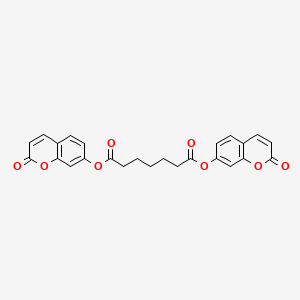 bis(2-oxo-2H-chromen-7-yl) heptanedioate