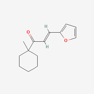 (2E)-3-(furan-2-yl)-1-(1-methylcyclohexyl)prop-2-en-1-one