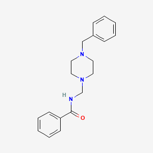 N-[(4-benzylpiperazin-1-yl)methyl]benzamide