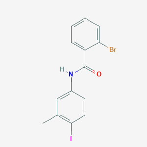 2-bromo-N-(4-iodo-3-methylphenyl)benzamide