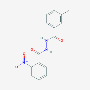 N'-(3-Methylbenzoyl)-2-nitrobenzohydrazide