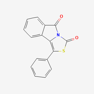 1-phenyl-5H-[1,3]thiazolo[4,3-a]isoindole-3,5-dione