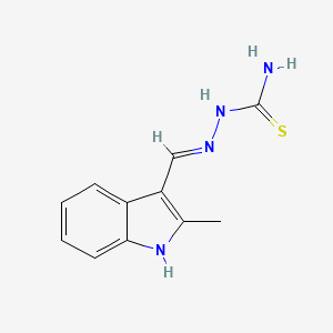 2-Methyl-1H-indole-3-carbaldehyde thiosemicarbazone