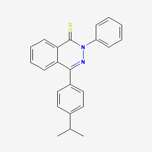 2-phenyl-4-[4-(propan-2-yl)phenyl]phthalazine-1(2H)-thione