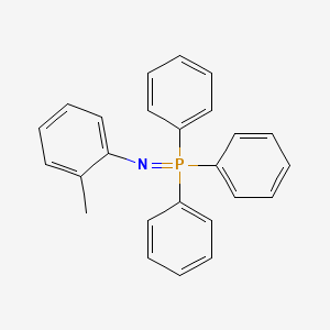 molecular formula C25H22NP B11532362 2-Methyl-N-(triphenylphosphoranylidene)aniline CAS No. 35843-74-4