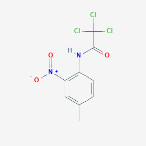 2,2,2-trichloro-N-(4-methyl-2-nitrophenyl)acetamide