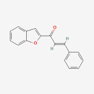 (2E)-1-(1-benzofuran-2-yl)-3-phenylprop-2-en-1-one