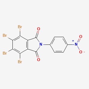 4,5,6,7-tetrabromo-2-(4-nitrophenyl)-1H-isoindole-1,3(2H)-dione