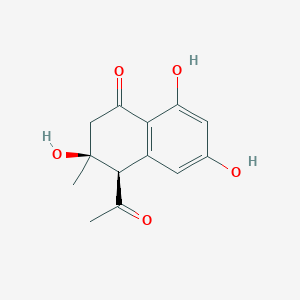 4-(cis)-Acetyl-3,6,8-trihydroxy-3-methyldihydronaphthalenone