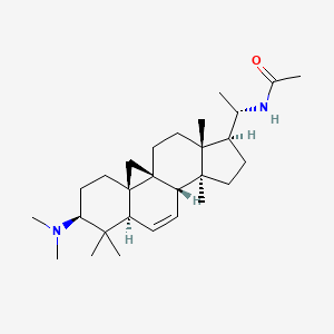 molecular formula C28H46N2O B1153350 Buxbodine D CAS No. 390362-53-5
