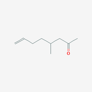 molecular formula C9H16O B115340 4-Methyloct-7-en-2-one CAS No. 140902-60-9