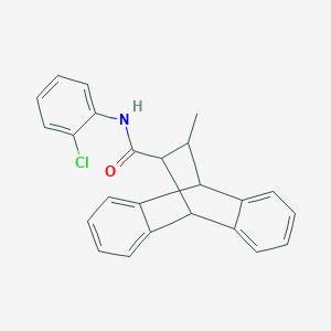 N-(2-chlorophenyl)-12-methyl-9,10-dihydro-9,10-ethanoanthracene-11-carboxamide