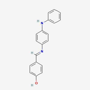 4-((4-(Phenylamino)Phenylimino)Methyl)Phenol