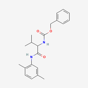 Benzyl {1-[(2,5-dimethylphenyl)amino]-3-methyl-1-oxobutan-2-yl}carbamate