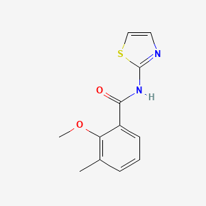 2-methoxy-3-methyl-N-(1,3-thiazol-2-yl)benzamide