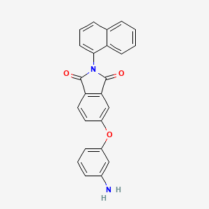 5-(3-aminophenoxy)-2-(naphthalen-1-yl)-1H-isoindole-1,3(2H)-dione