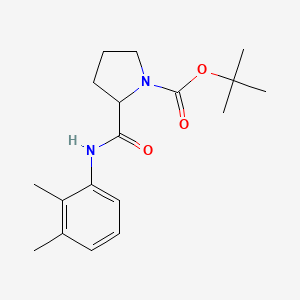 Tert-butyl 2-[(2,3-dimethylphenyl)carbamoyl]pyrrolidine-1-carboxylate