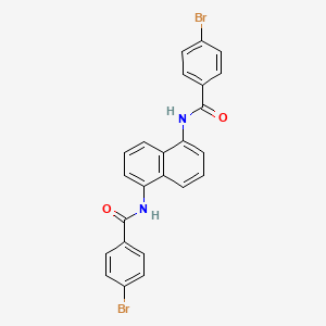 N,N'-1,5-naphthalenediylbis(4-bromobenzamide)