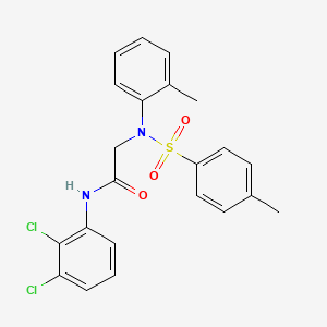 N-(2,3-Dichlorophenyl)-2-[N-(2-methylphenyl)4-methylbenzenesulfonamido]acetamide