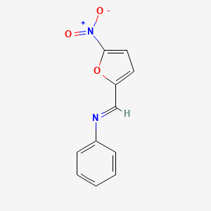 N-(5-Nitrofurfurylidene)aniline