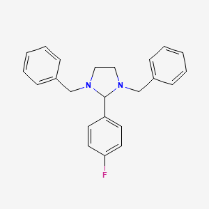 1,3-Dibenzyl-2-(4-fluorophenyl)imidazolidine