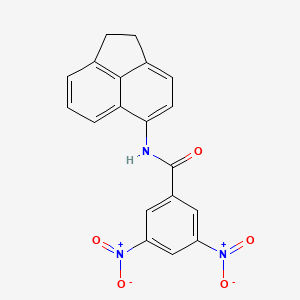 N-(1,2-dihydroacenaphthylen-5-yl)-3,5-dinitrobenzamide