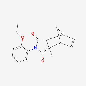 2-(2-ethoxyphenyl)-3a-methyl-3a,4,7,7a-tetrahydro-1H-4,7-methanoisoindole-1,3(2H)-dione