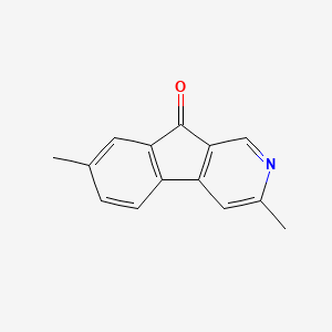 3,7-Dimethyl-9H-indeno[2,1-c]pyridin-9-one