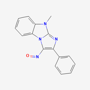 9-methyl-3-nitroso-2-phenyl-9H-imidazo[1,2-a]benzimidazole