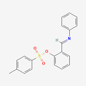 2-[(E)-(phenylimino)methyl]phenyl 4-methylbenzenesulfonate