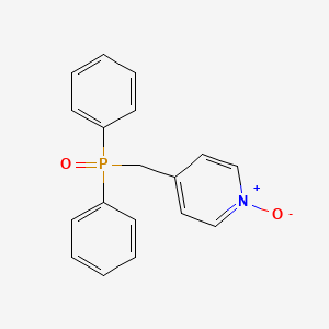 4-[(Diphenylphosphoryl)methyl]pyridine 1-oxide