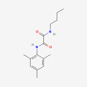 molecular formula C15H22N2O2 B11536984 N-butyl-N'-(2,4,6-trimethylphenyl)ethanediamide 