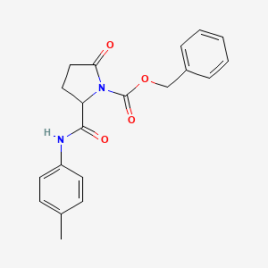 Benzyl 2-[(4-methylphenyl)carbamoyl]-5-oxopyrrolidine-1-carboxylate