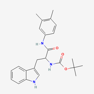 Nalpha-(tert-butoxycarbonyl)-N-(3,4-dimethylphenyl)tryptophanamide