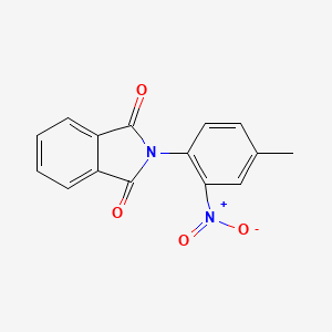 molecular formula C15H10N2O4 B11538123 2-(4-methyl-2-nitrophenyl)-1H-isoindole-1,3(2H)-dione 