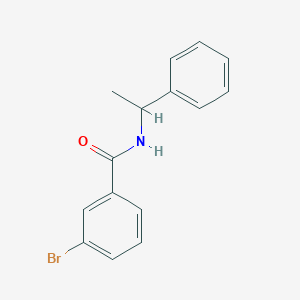 3-Bromo-N-(1-phenylethyl)benzamide