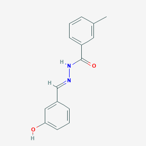 N'-[(E)-(3-hydroxyphenyl)methylidene]-3-methylbenzohydrazide