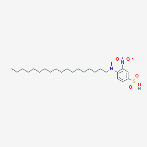 4-[Methyl(octadecyl)amino]-3-nitrobenzenesulfonic acid