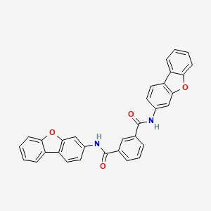 N,N'-Bis(dibenzo[B,D]furan-3-YL)isophthalamide