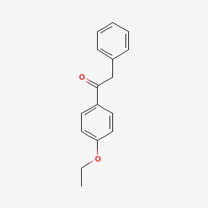 molecular formula C16H16O2 B11538915 1-(4-Ethoxyphenyl)-2-phenylethanone CAS No. 38495-73-7