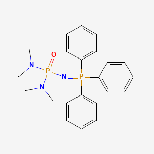 [(Dimethylamino)[(triphenyl-lambda5-phosphanylidene)amino]phosphoryl]dimethylamine