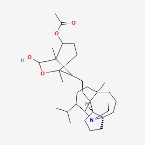 molecular formula C32H51NO4 B1154048 达夫大袋鼠碱 CAS No. 39729-21-0