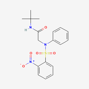 N-Tert-butyl-2-(N-phenyl2-nitrobenzenesulfonamido)acetamide