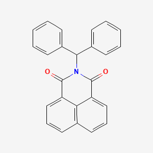 2-benzhydryl-1H-benzo[de]isoquinoline-1,3(2H)-dione