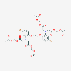 molecular formula C34H38Br2N2O18 B115417 5,5'-Dibromo BAPTA AM CAS No. 147504-95-8