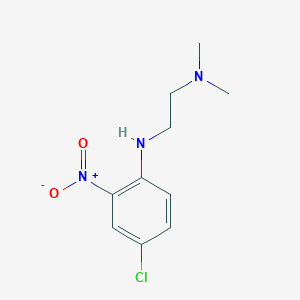 N'-(4-chloro-2-nitrophenyl)-N,N-dimethylethane-1,2-diamine