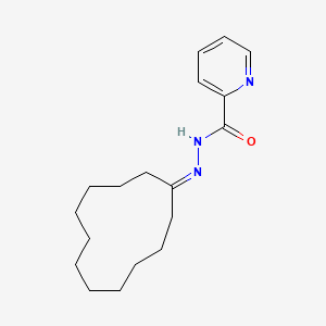 N'-cyclododecylidenepyridine-2-carbohydrazide