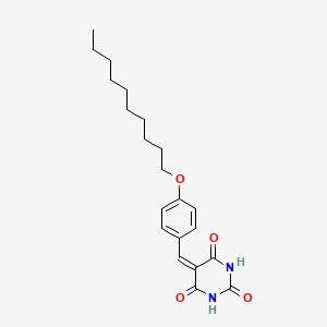 5-(4-Decyloxy-benzylidene)-pyrimidine-2,4,6-trione